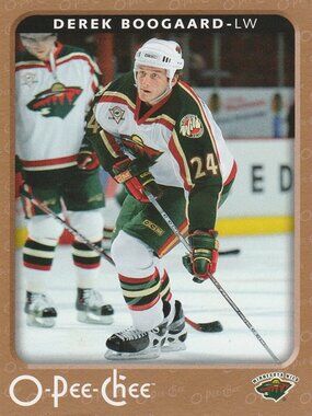 Derek Boogaard - 2006/2007 O Pee Chee Hockey Card